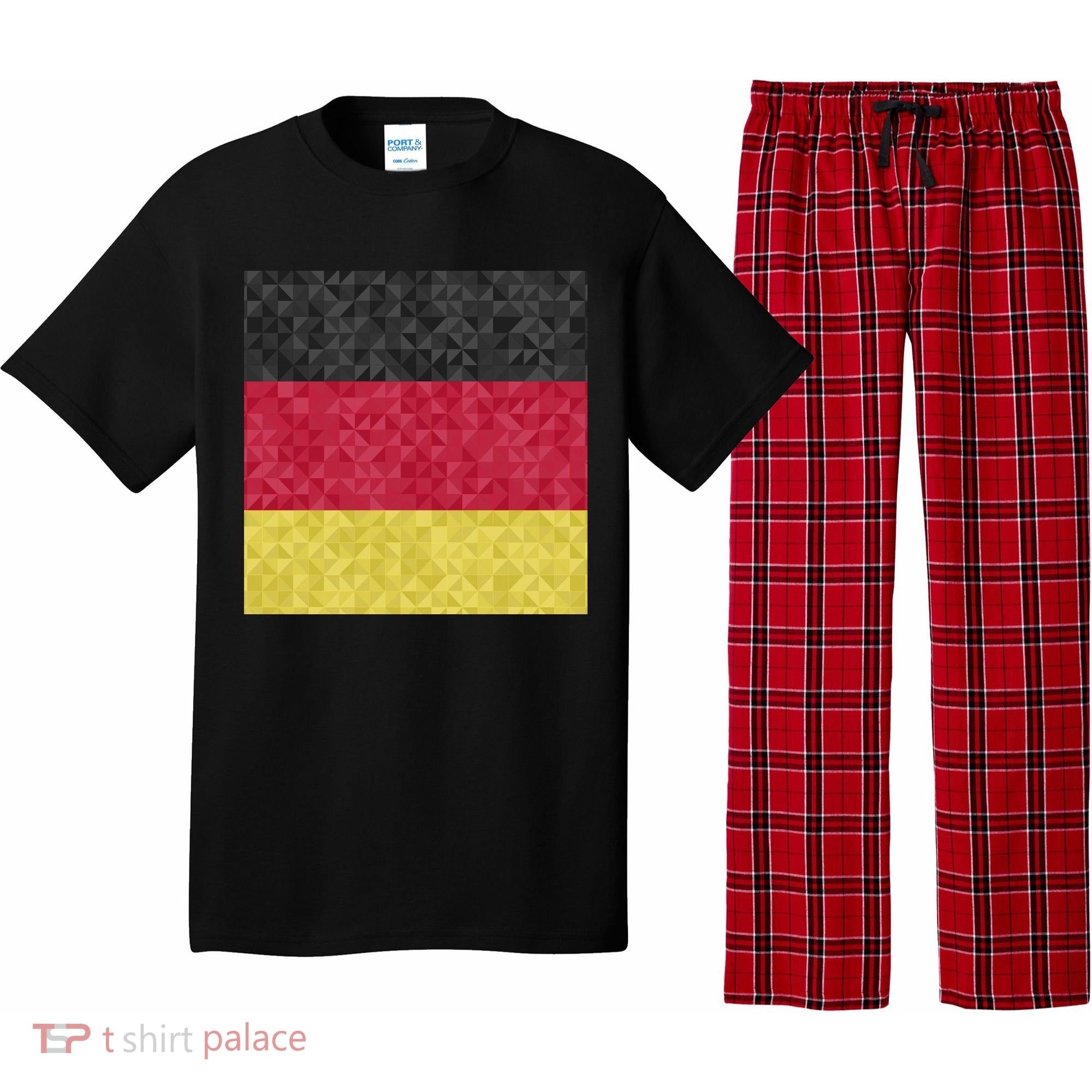 Flag Of Germany Pajama Set
