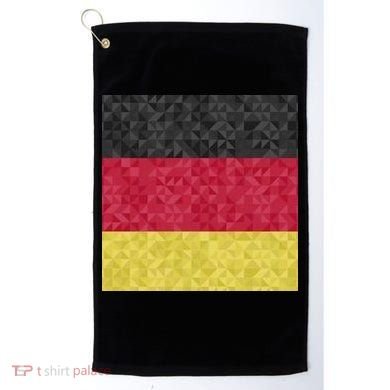 Flag Of Germany Golf Towel