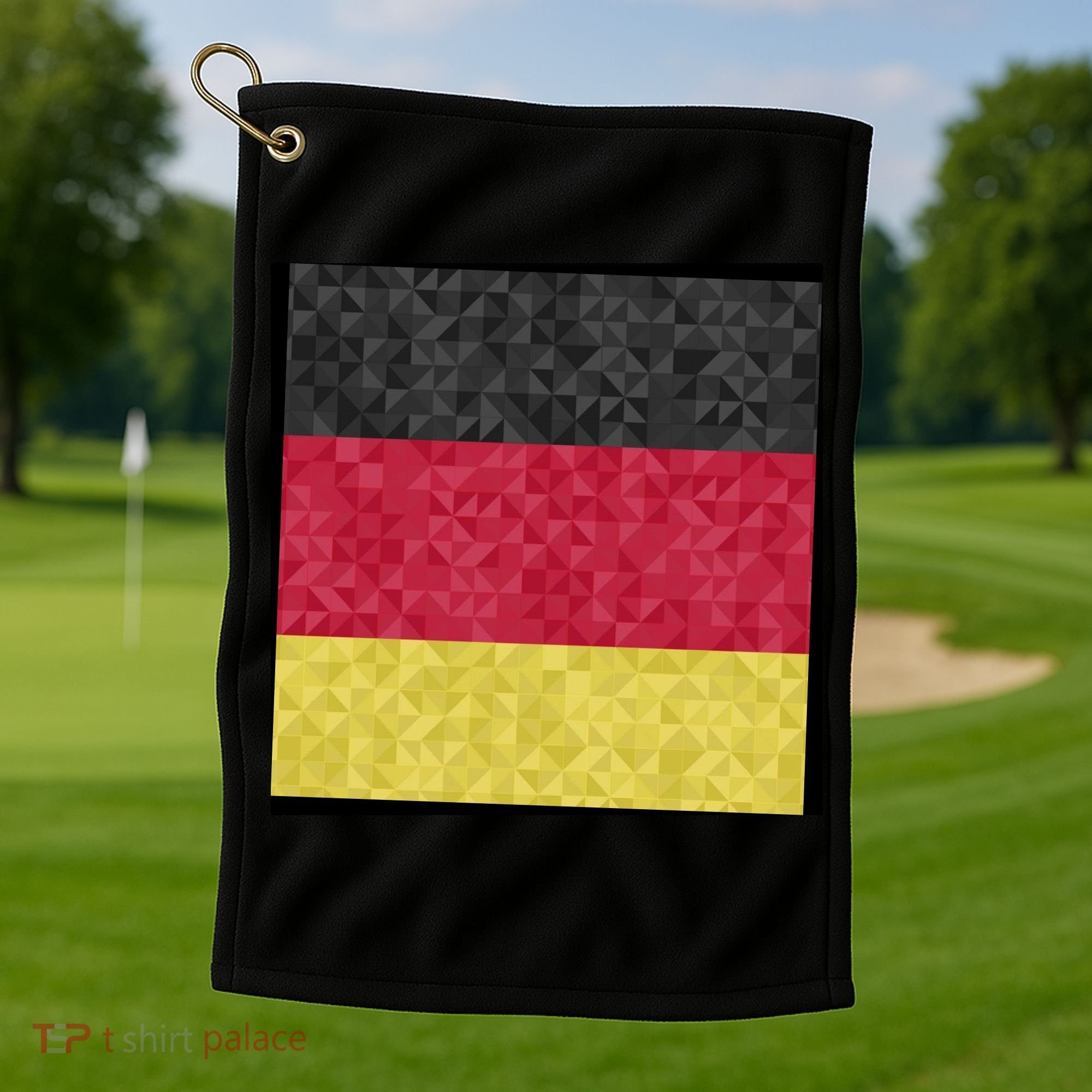 Flag Of Germany Golf Towel