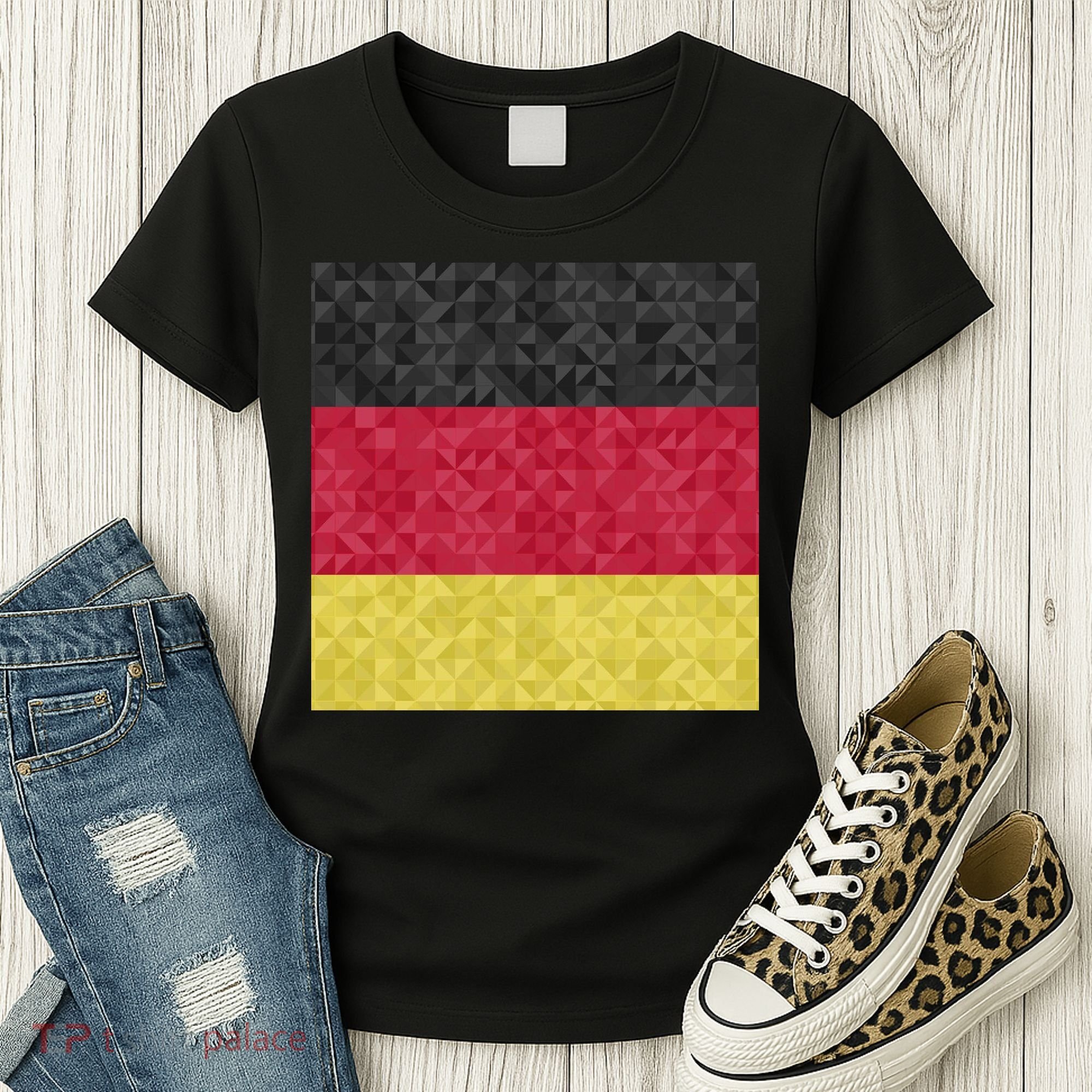 Flag Of Germany Women's T-Shirt