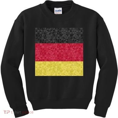 Flag Of Germany Kids Sweatshirt