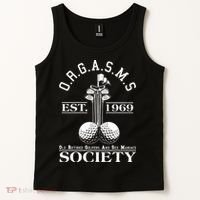 Funny ORGASMS Golf Society Est 1969 Tank Top thumb 2