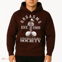 Funny ORGASMS Golf Society Est 1969 Hoodie thumb 2