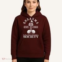 Funny ORGASMS Golf Society Est 1969 Hoodie thumb 5