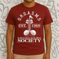 Funny ORGASMS Golf Society Est 1969 T-Shirt thumb 3
