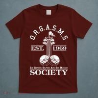 Funny ORGASMS Golf Society Est 1969 T-Shirt thumb 5