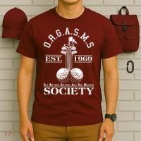 Funny ORGASMS Golf Society Est 1969 T-Shirt thumb 6