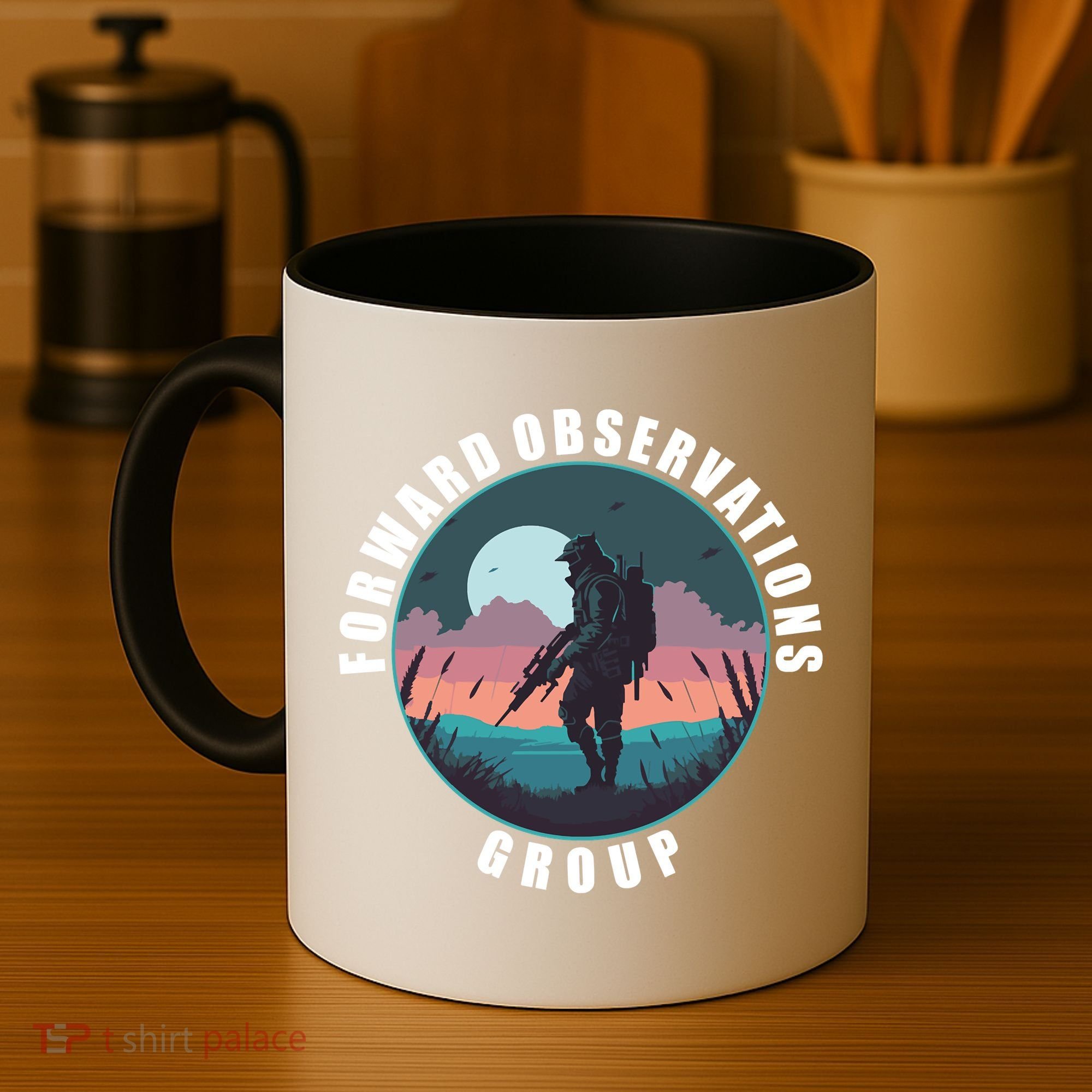 Forward Observations Group FOG Retro Scout Coffee Mug