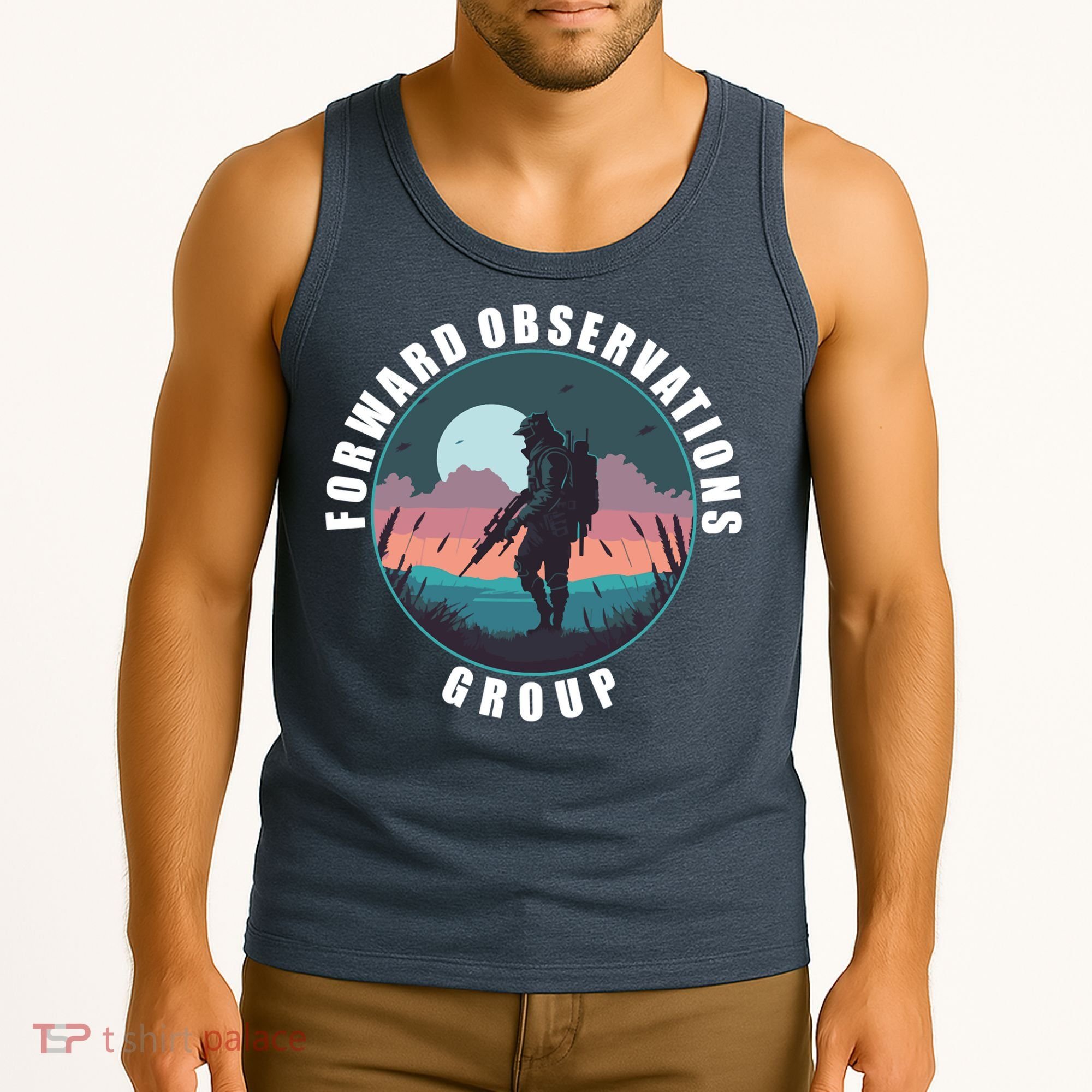 Forward Observations Group FOG Retro Scout Tank Top