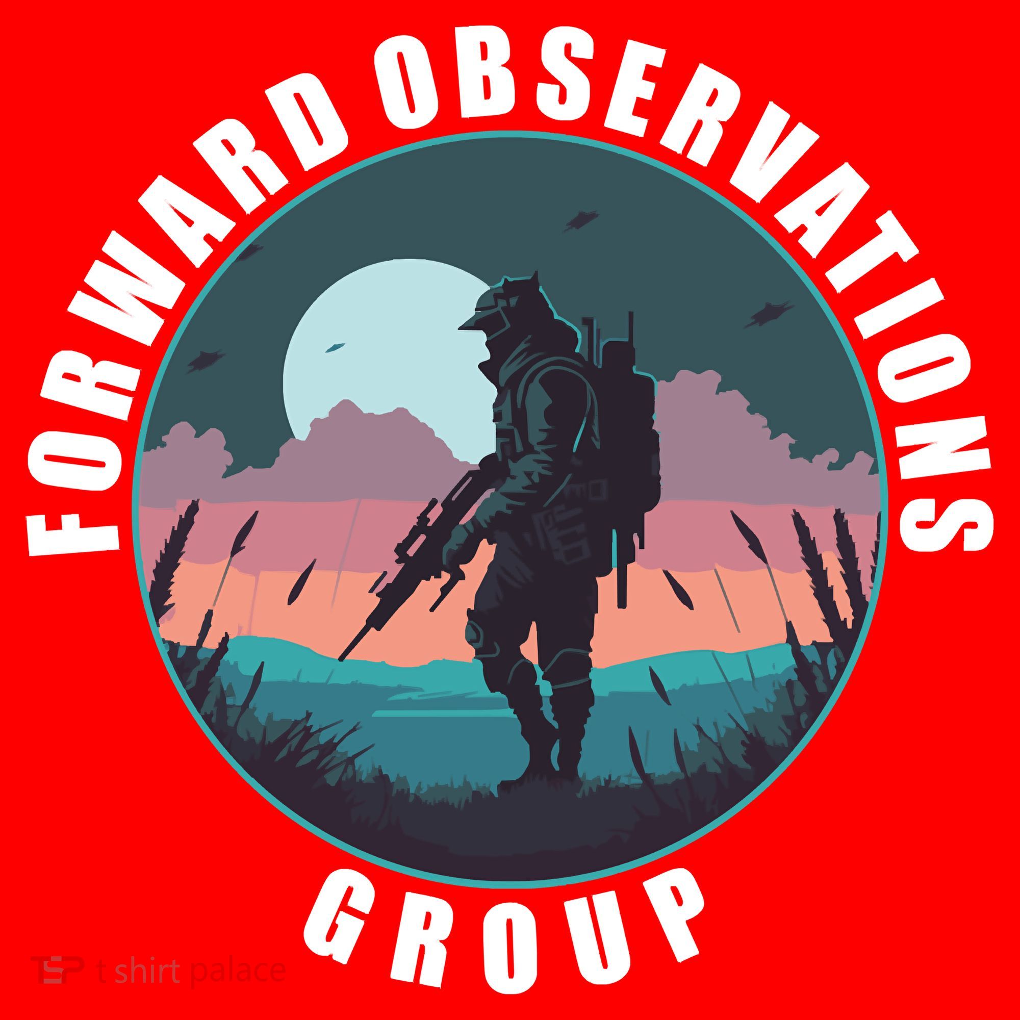 Forward Observations Group FOG Retro Scout Santa Hat