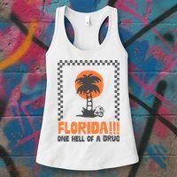 Florida One Hell Of A Drug Tortured Poets Ttpd Women's Tank Top thumb 3