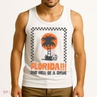 Florida One Hell Of A Drug Tortured Poets Ttpd Tank Top thumb 3