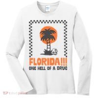 Florida One Hell Of A Drug Tortured Poets Ttpd Women's Long Sleeve Shirt thumb 0