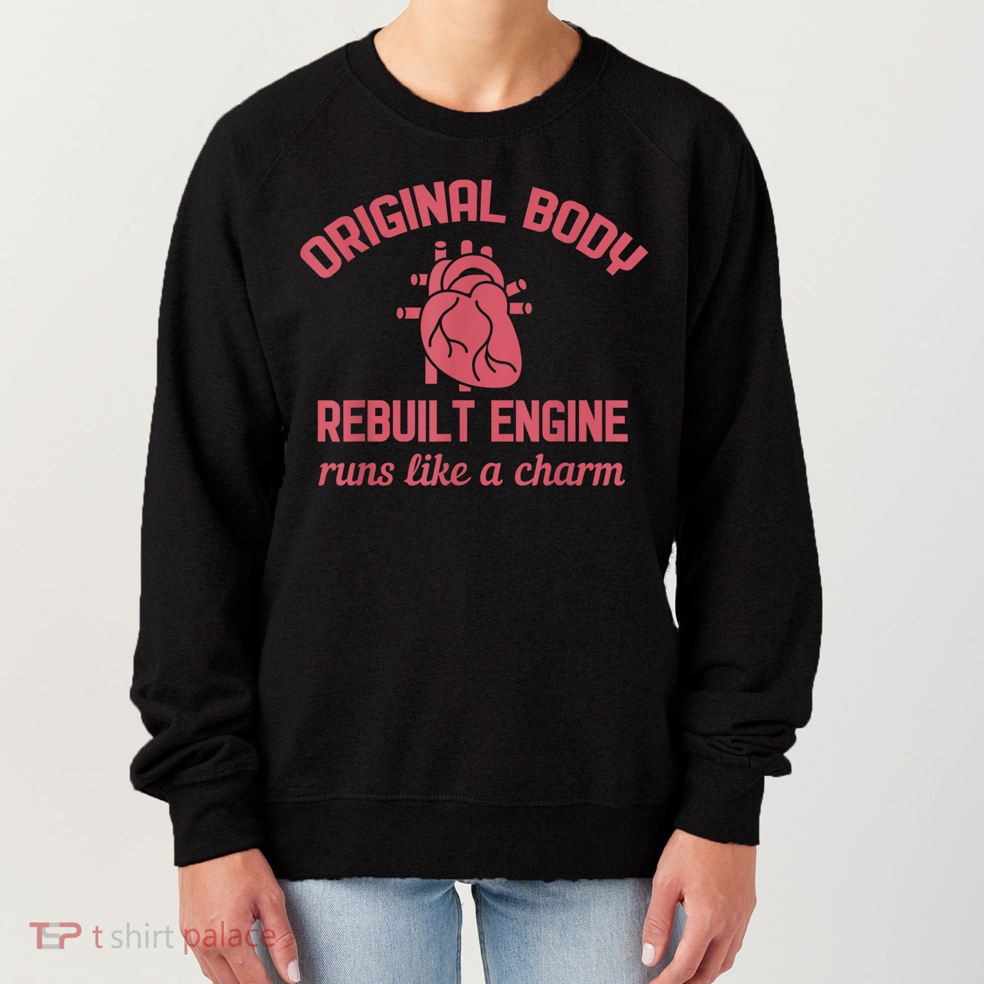 Funny Open Heart Bypass Surgery Recovery Get Well Gift Women's Sweatshirt