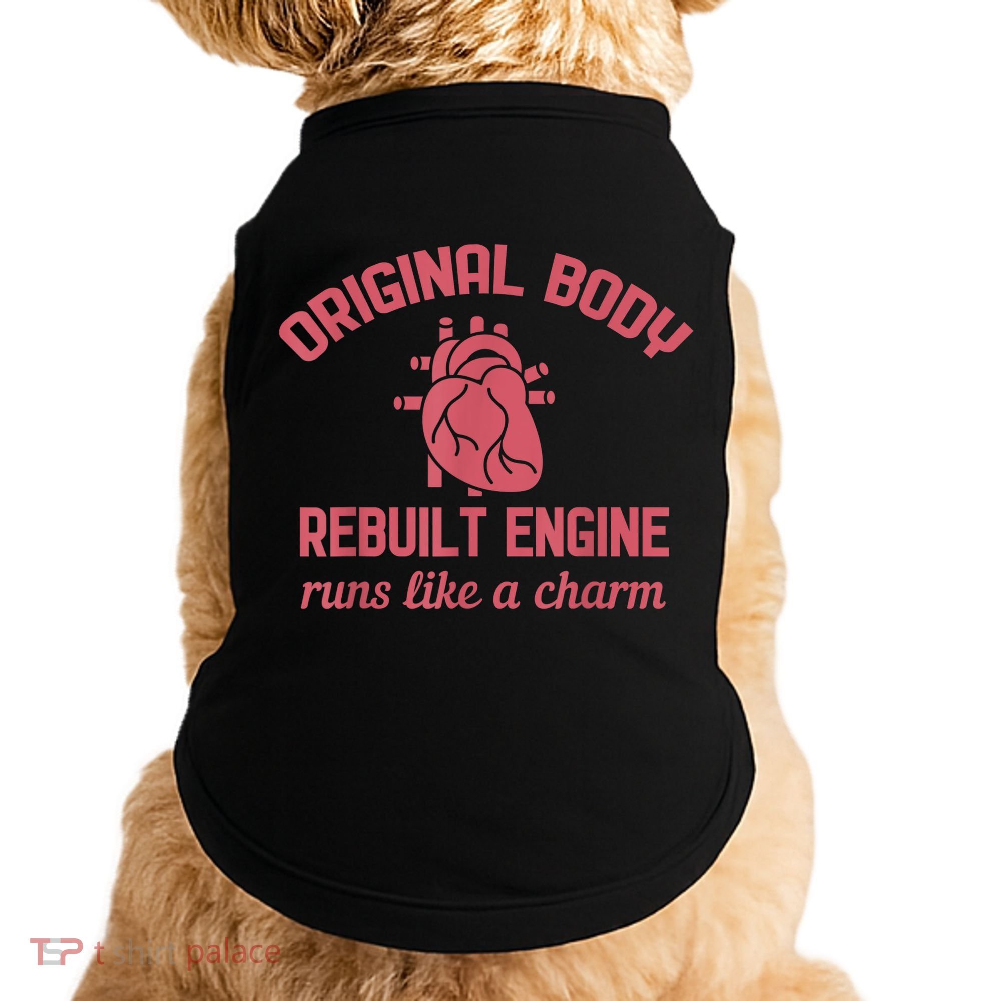 Funny Open Heart Bypass Surgery Recovery Get Well Gift Doggie Tank
