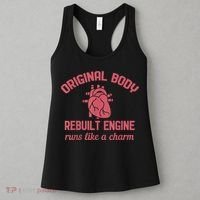 Funny Open Heart Bypass Surgery Recovery Get Well Gift Women's Tank Top thumb 3