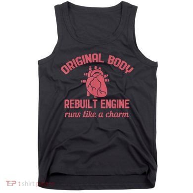 Funny Open Heart Bypass Surgery Recovery Get Well Gift Tank Top