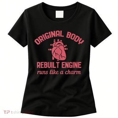 Funny Open Heart Bypass Surgery Recovery Get Well Gift Women's T-Shirt