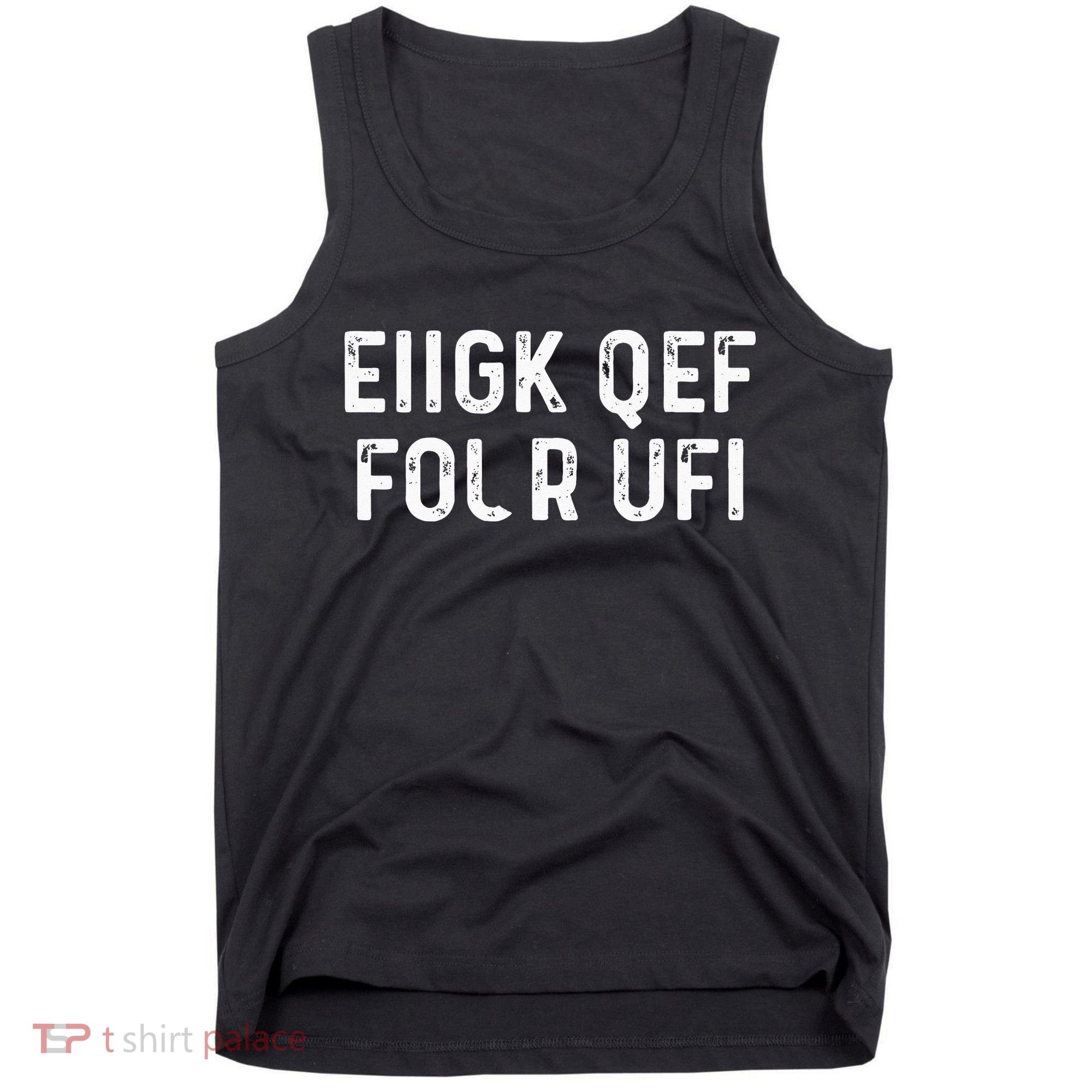 Fuck Off Hidden Message Funny Tank Top