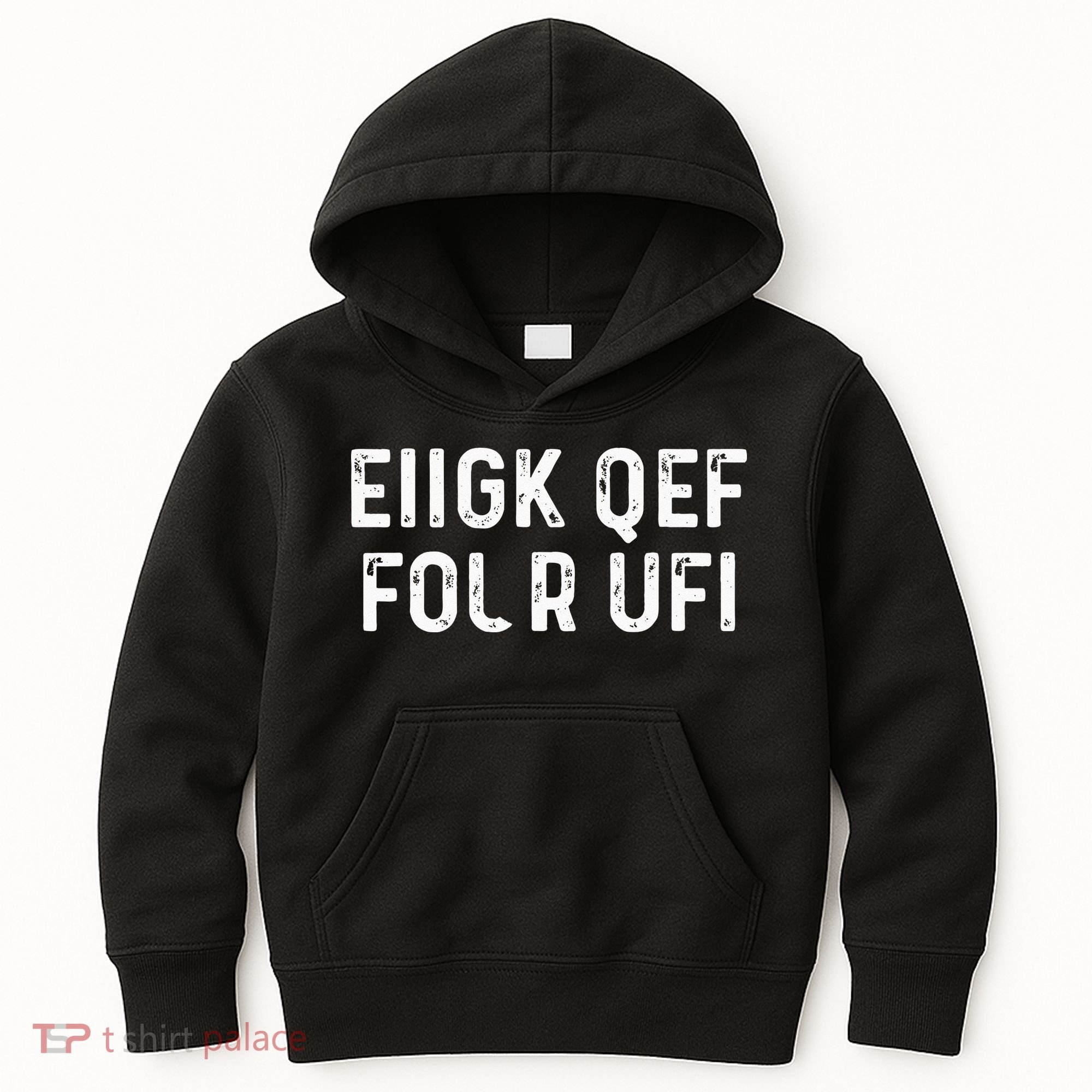 Fuck Off Hidden Message Funny Kids Hoodie