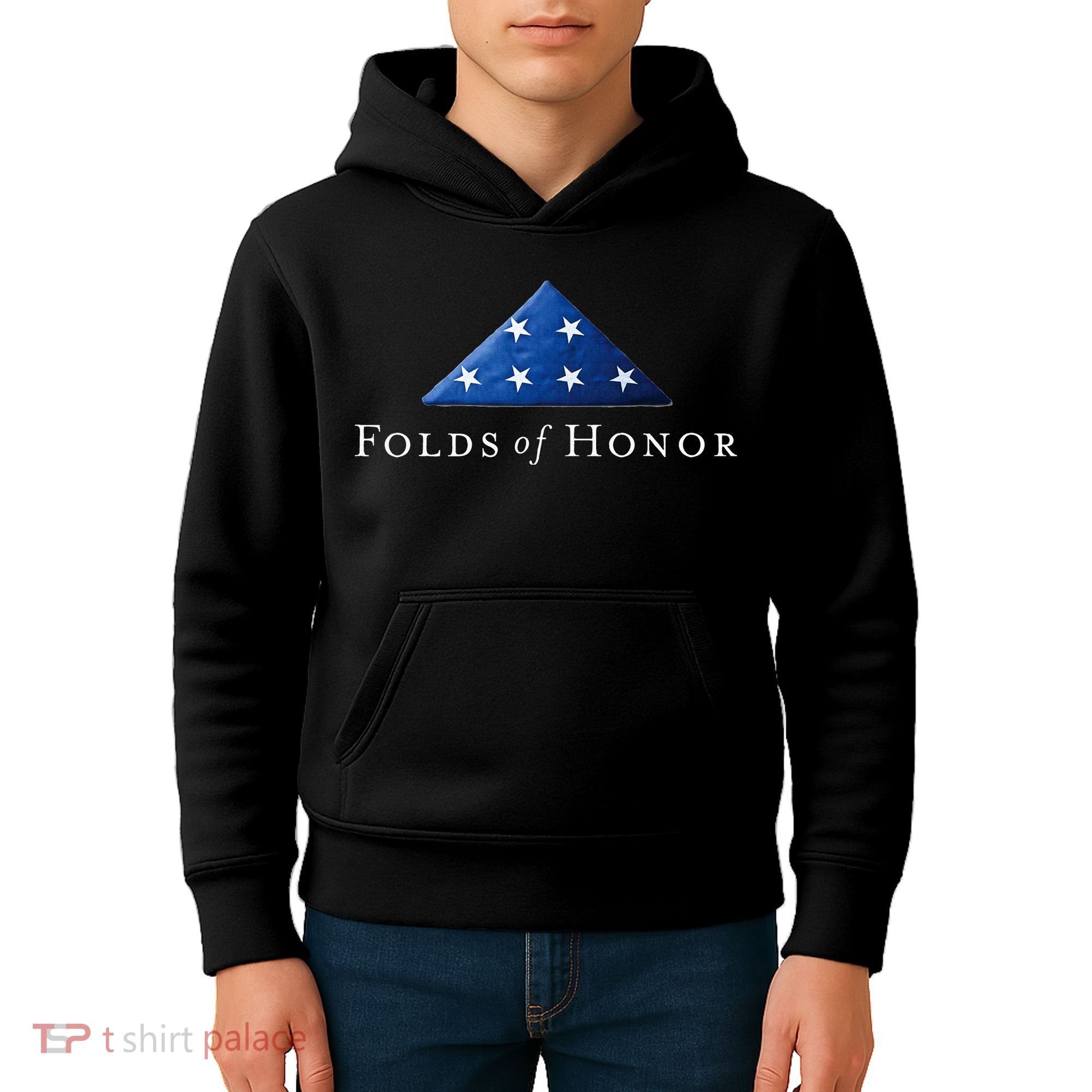 Folds Of Honor Kids Hoodie