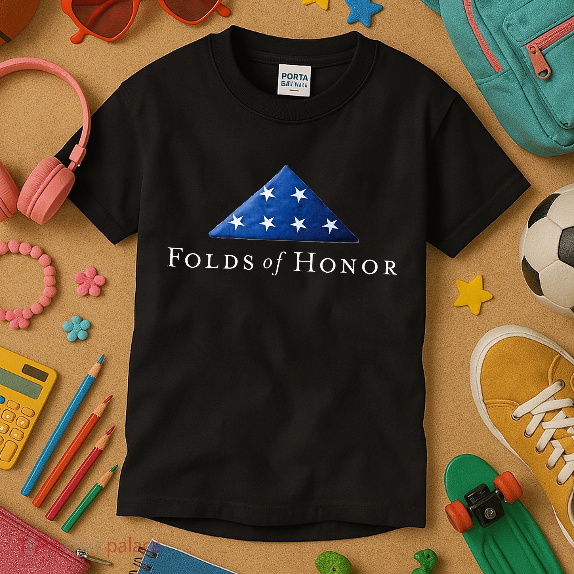 Folds Of Honor Kids T-Shirt