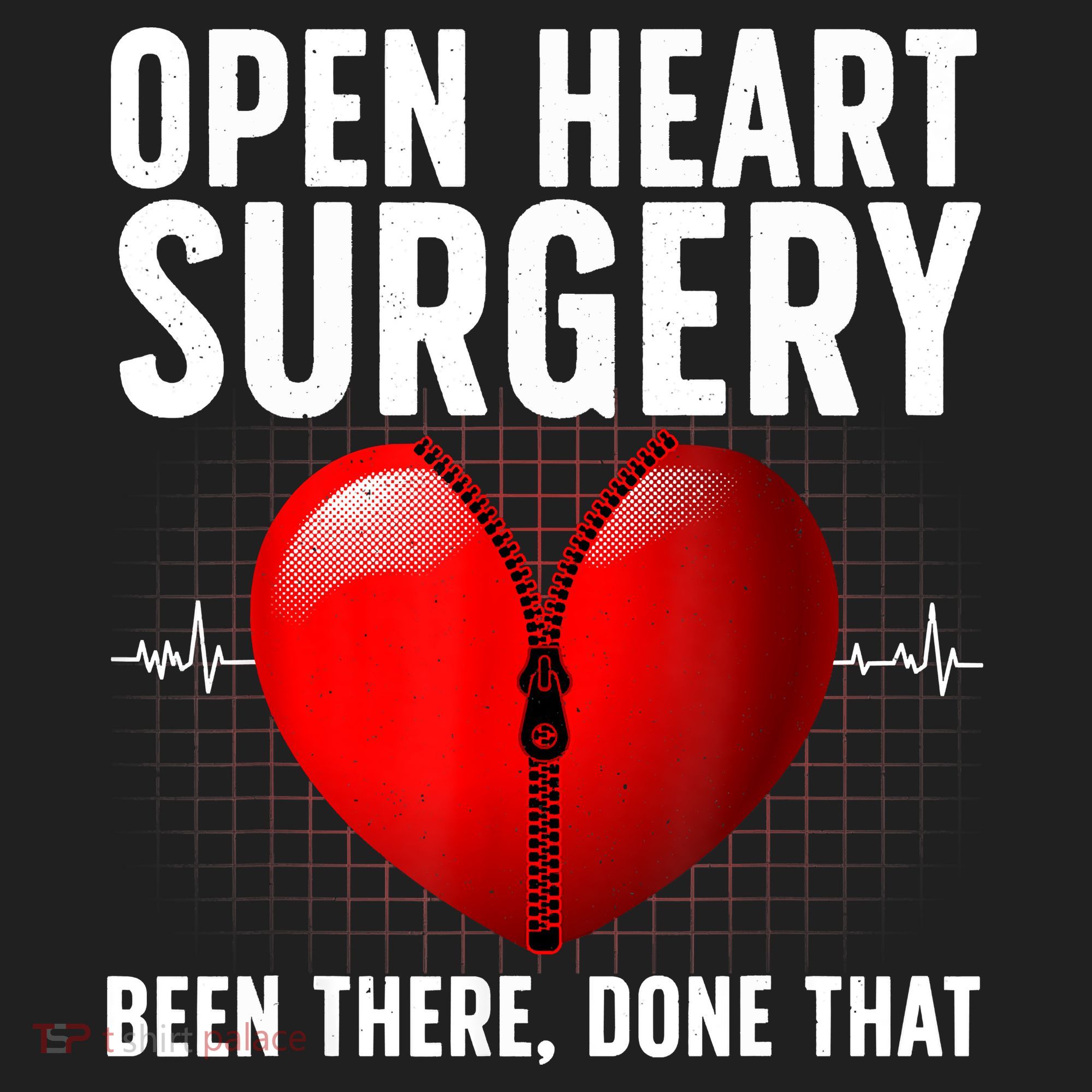 Funny Open Heart Surgery Art For Men Women CHD Surgery Lover Beanie