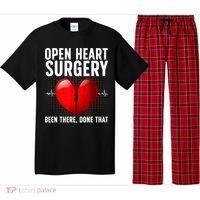 Funny Open Heart Surgery Art For Men Women CHD Surgery Lover Pajama Set thumb 0