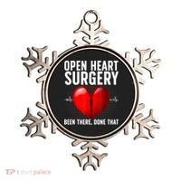 Funny Open Heart Surgery Art For Men Women CHD Surgery Lover Ornament thumb 0