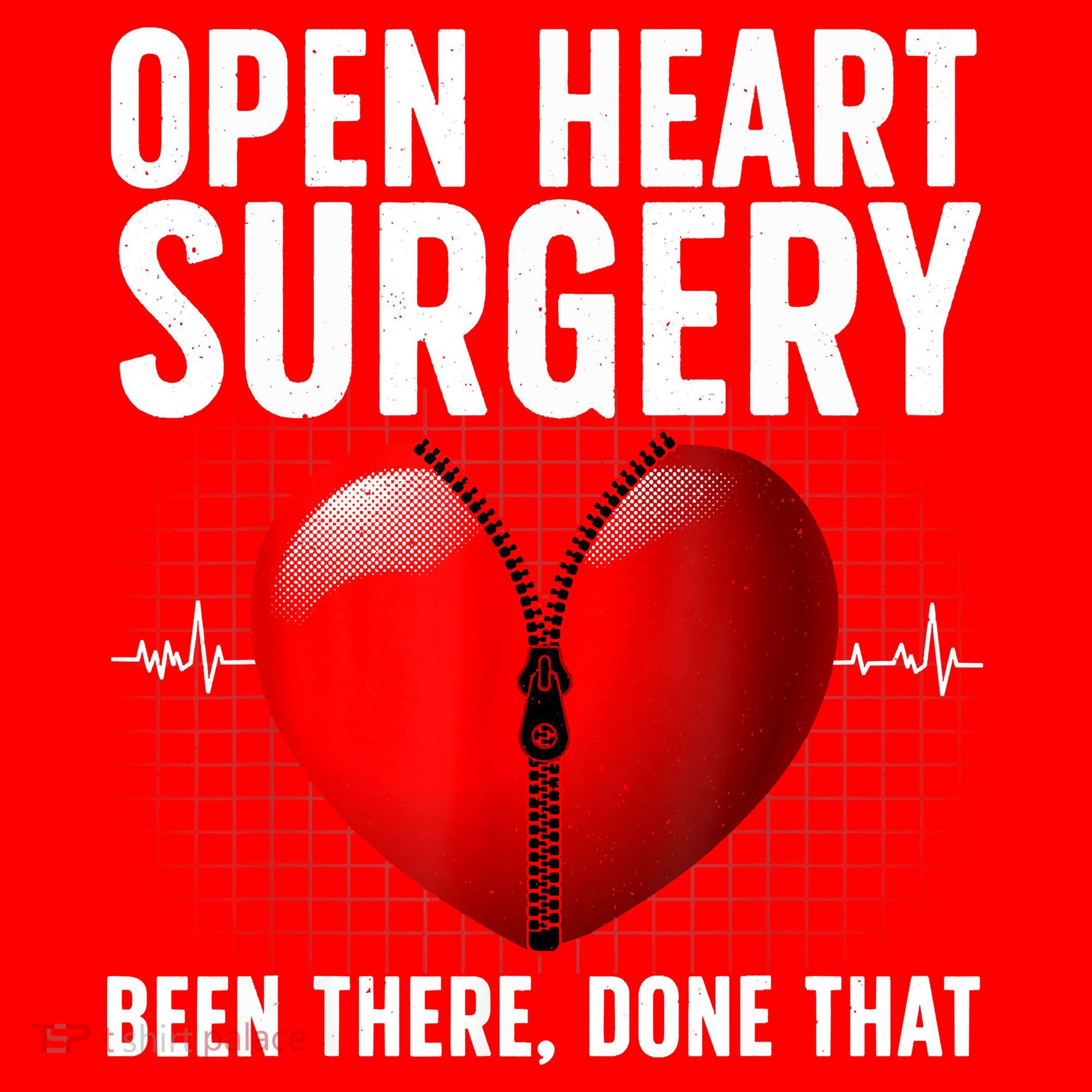 Funny Open Heart Surgery Art For Men Women CHD Surgery Lover Santa Hat