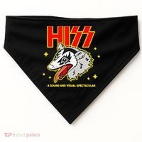 Funny Opossum Hiss A Sound And Visual Spectacular Gift USA-Made Doggie Bandana thumb 0