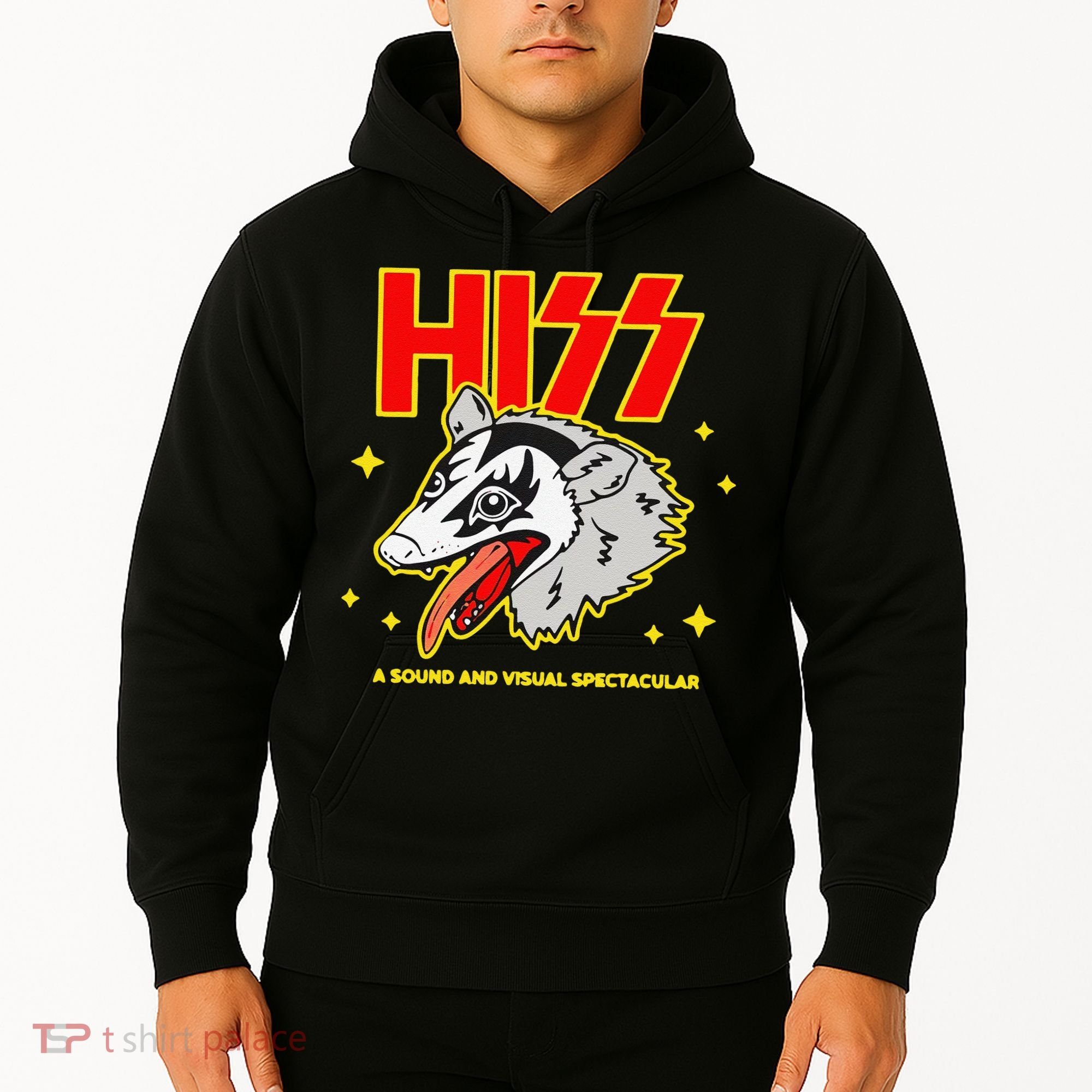 Funny Opossum Hiss A Sound And Visual Spectacular Gift Hoodie