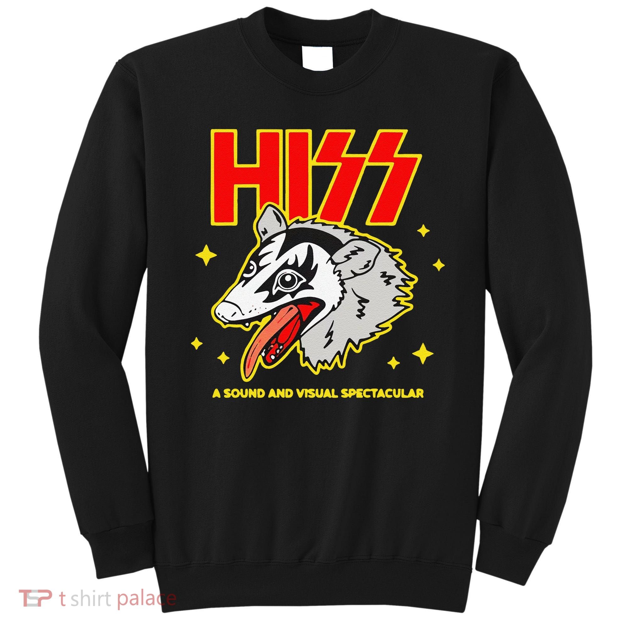 Funny Opossum Hiss A Sound And Visual Spectacular Gift Sweatshirt