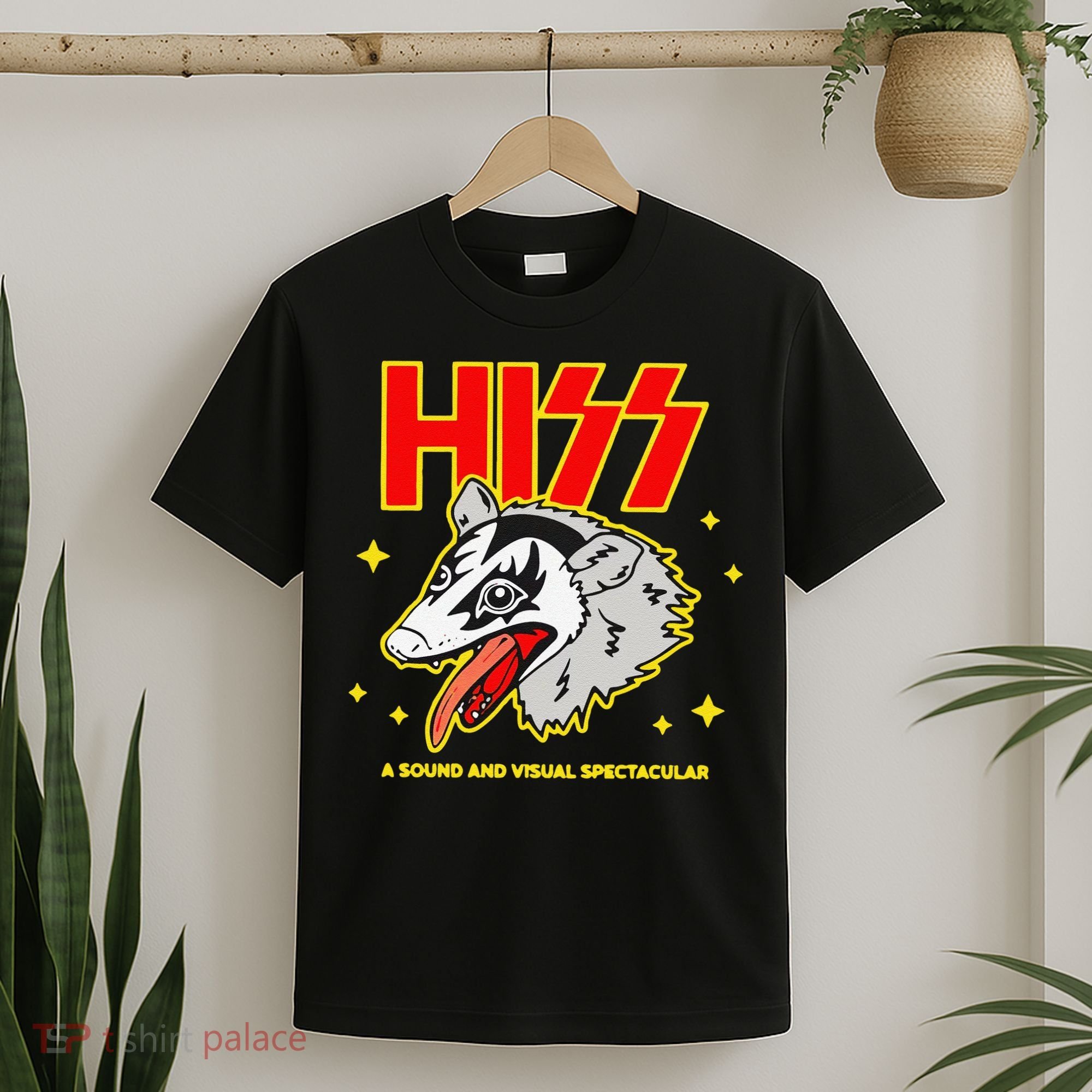 Funny Opossum Hiss A Sound And Visual Spectacular Gift T-Shirt