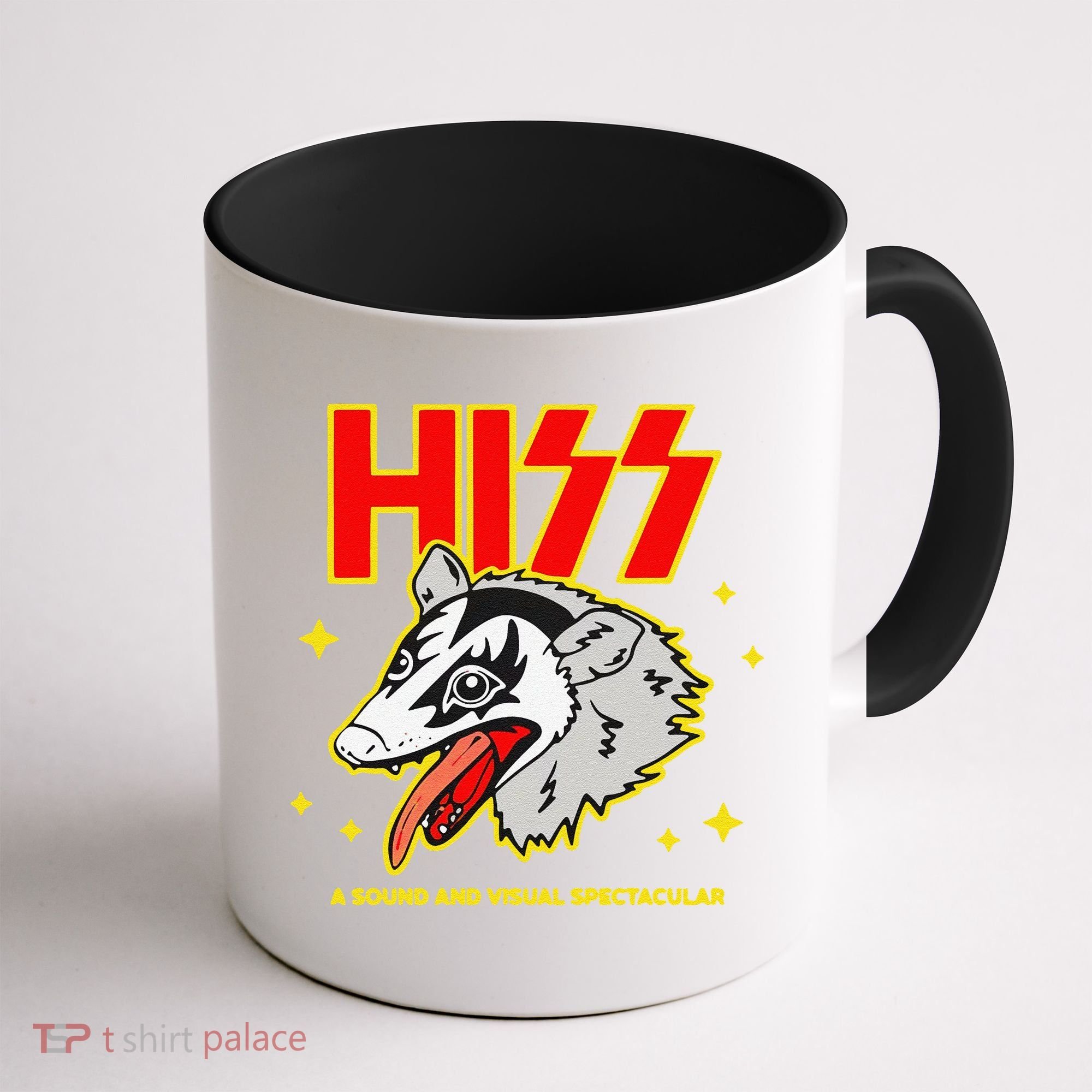 Funny Opossum Hiss A Sound And Visual Spectacular Gift Coffee Mug