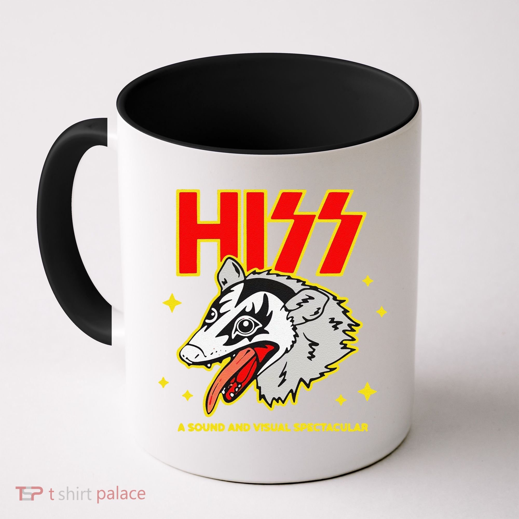 Funny Opossum Hiss A Sound And Visual Spectacular Gift Coffee Mug