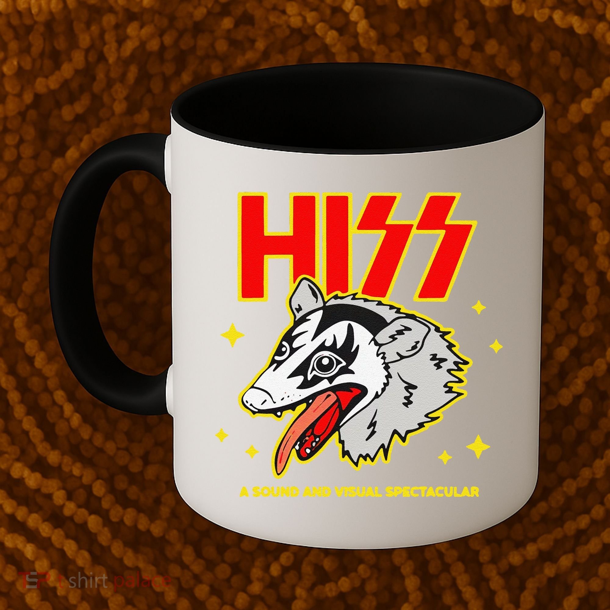 Funny Opossum Hiss A Sound And Visual Spectacular Gift Coffee Mug