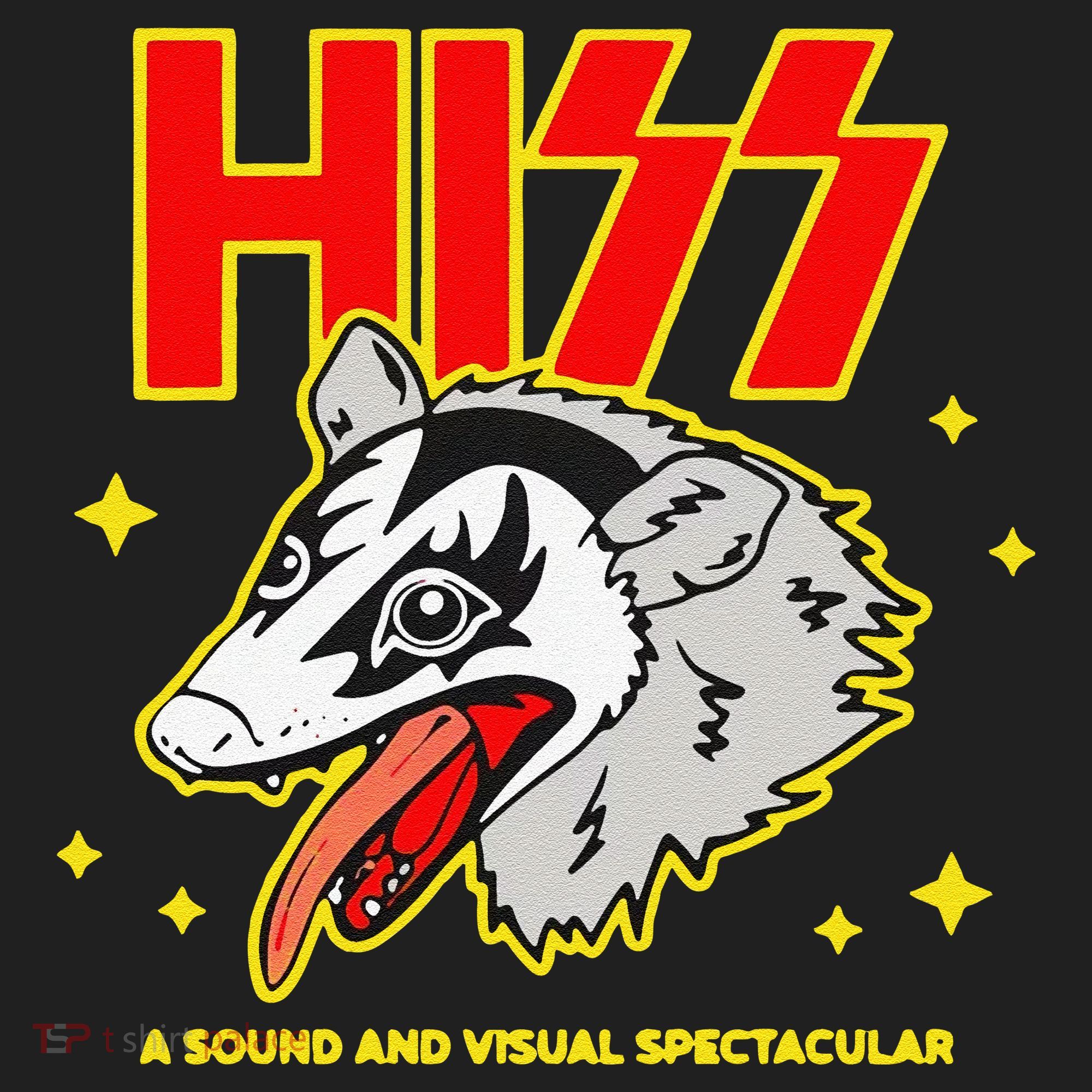 Funny Opossum Hiss A Sound And Visual Spectacular Gift Beanie