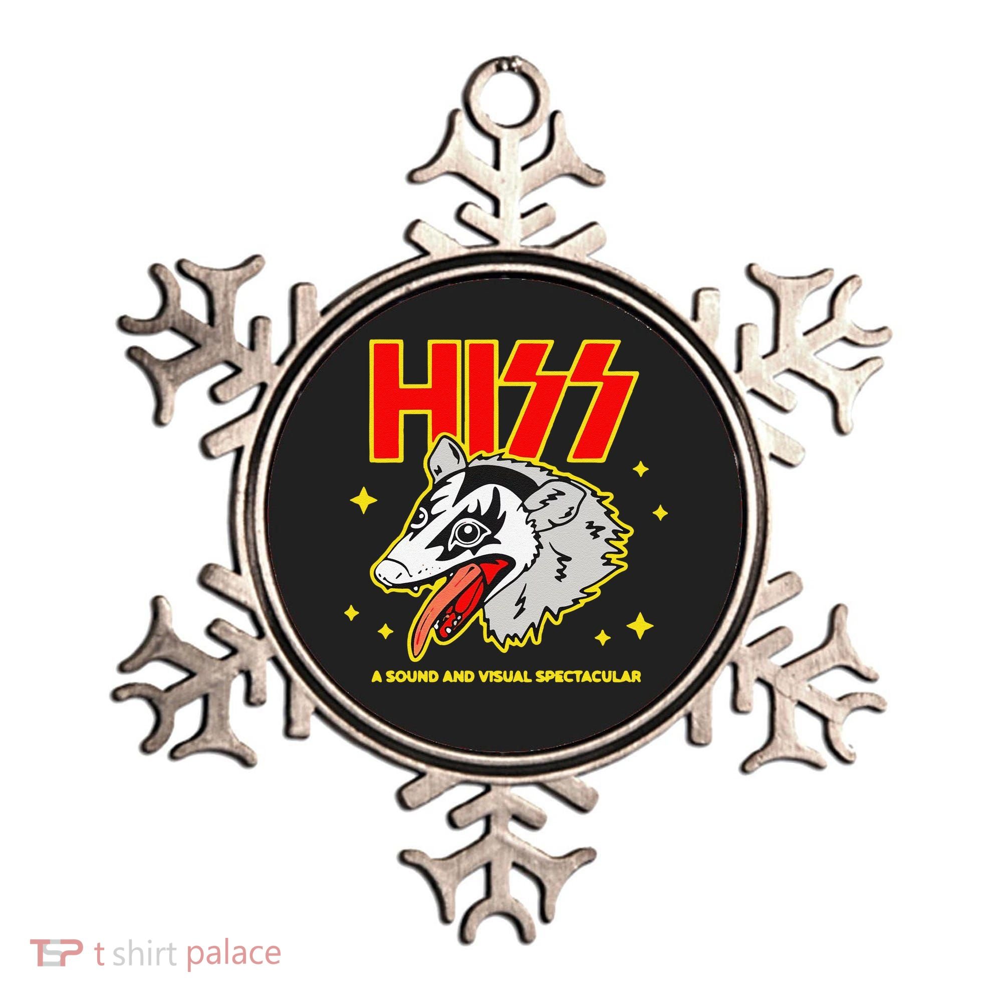 Funny Opossum Hiss A Sound And Visual Spectacular Gift Ornament