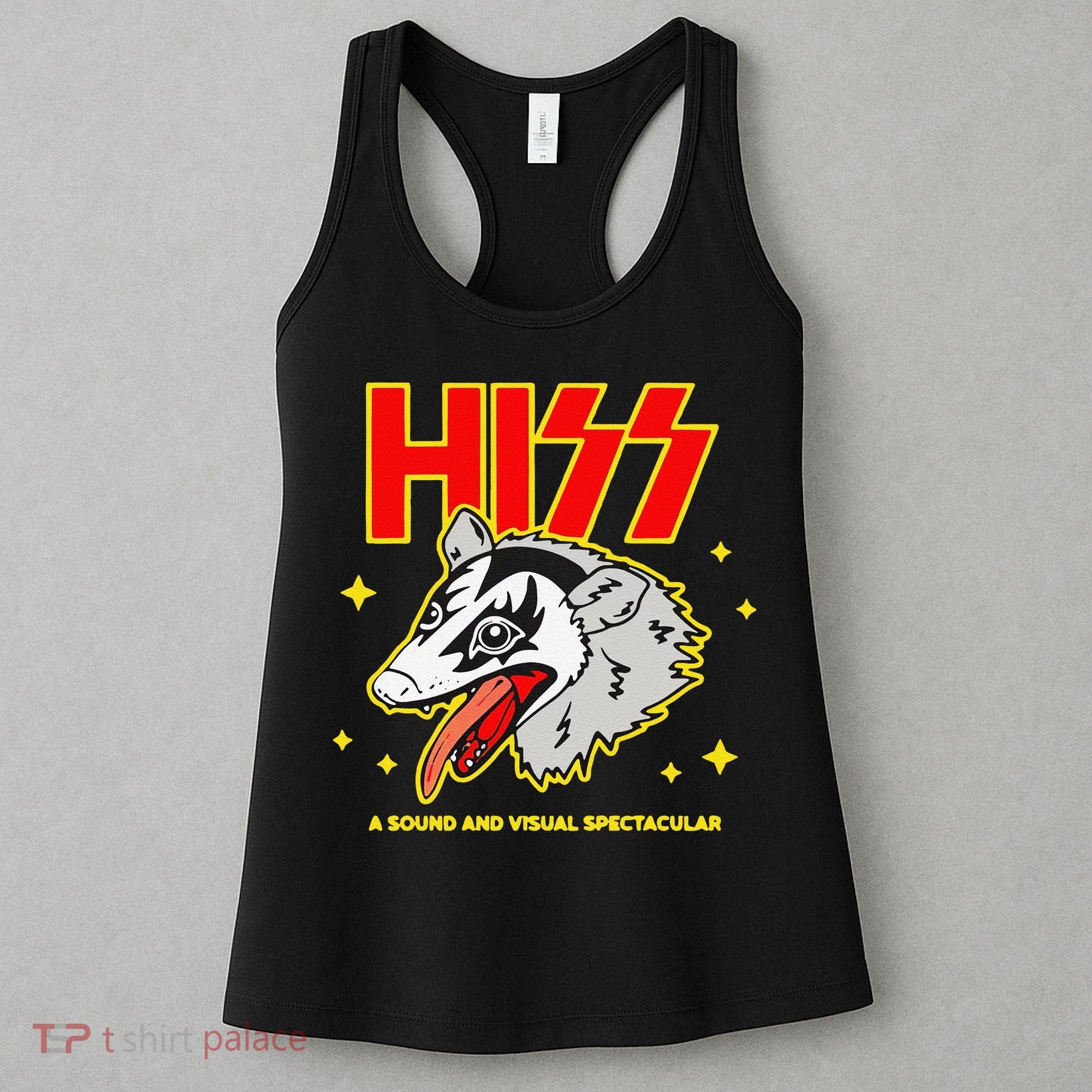 Funny Opossum Hiss A Sound And Visual Spectacular Gift Women's Tank Top