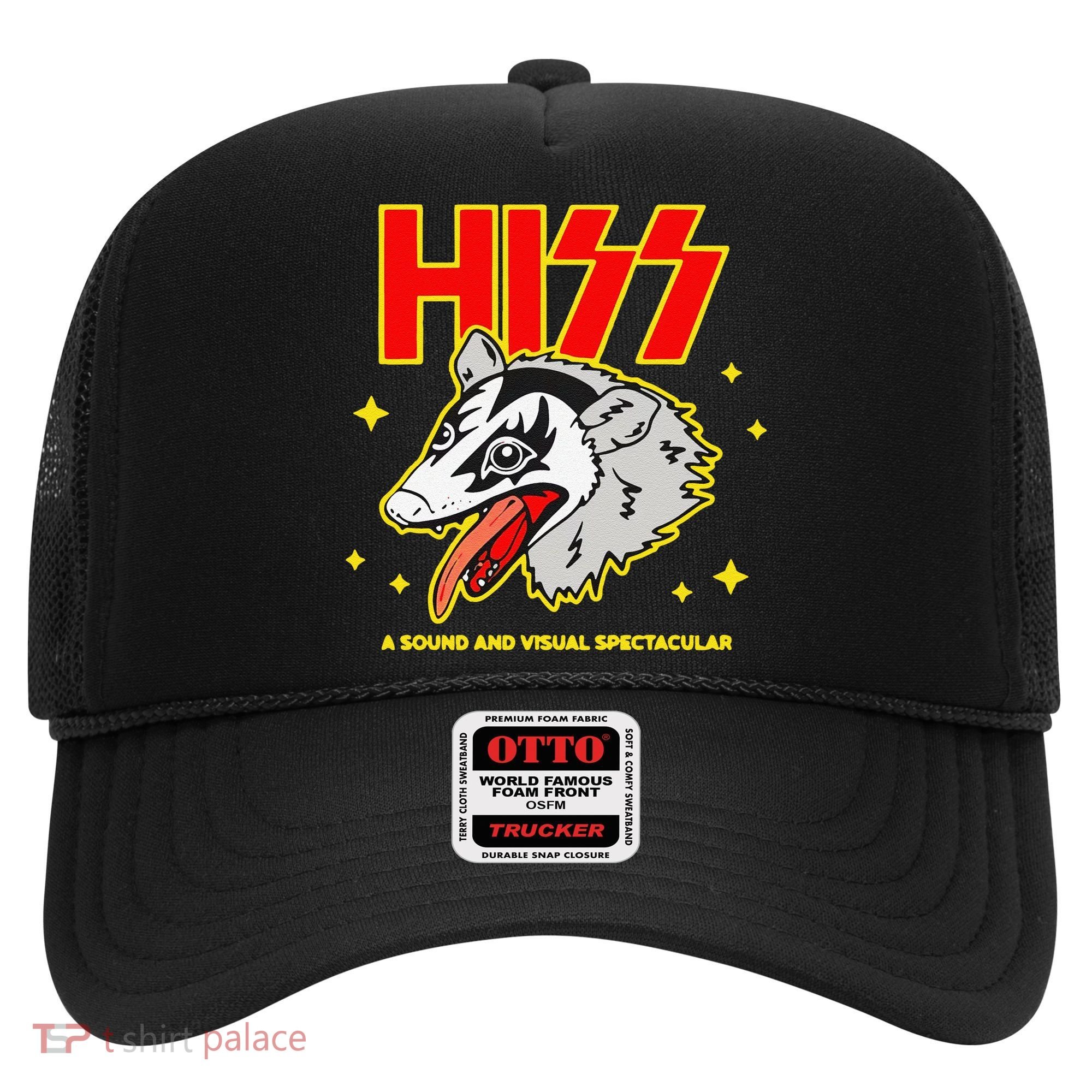 Funny Opossum Hiss A Sound And Visual Spectacular Gift Hat