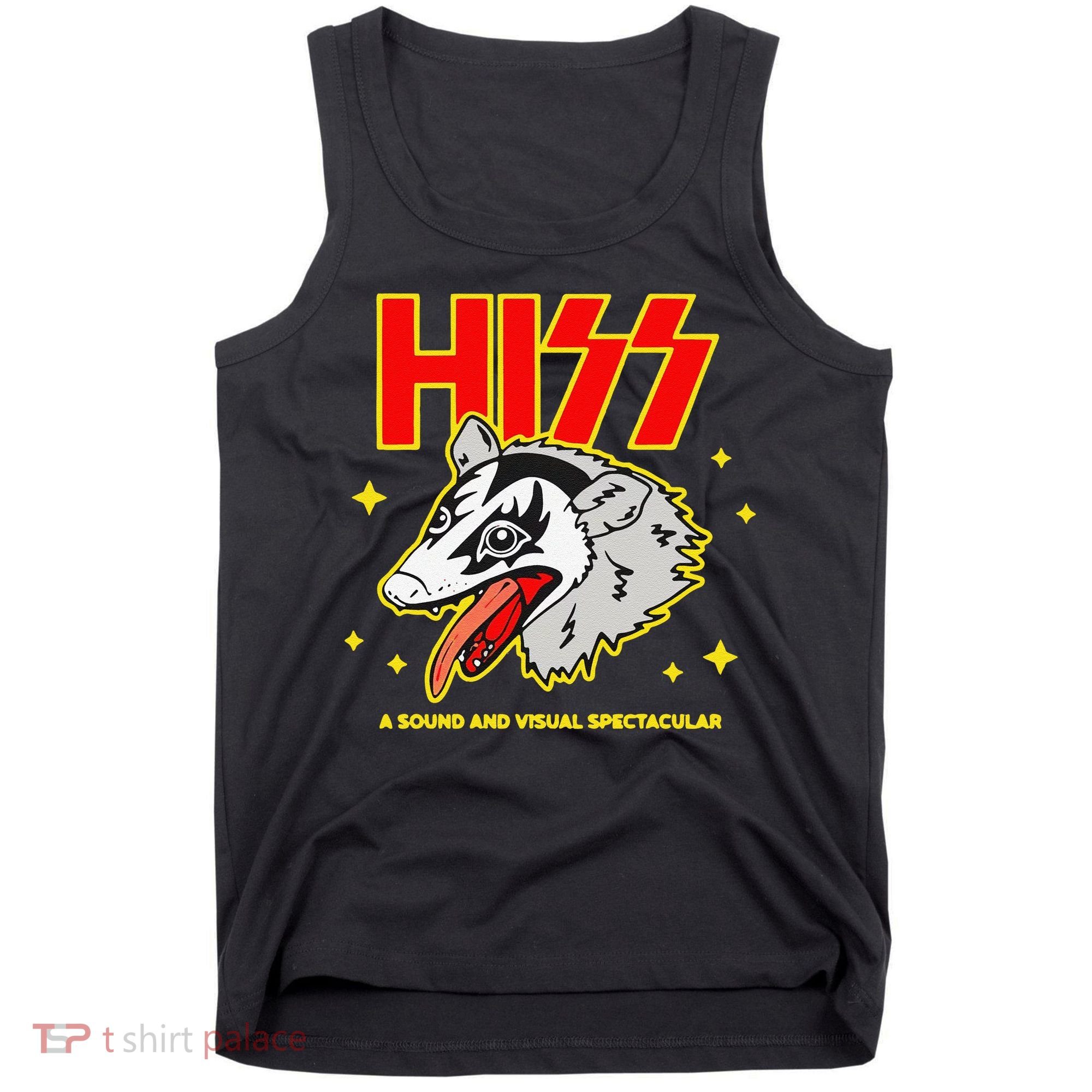 Funny Opossum Hiss A Sound And Visual Spectacular Gift Tank Top