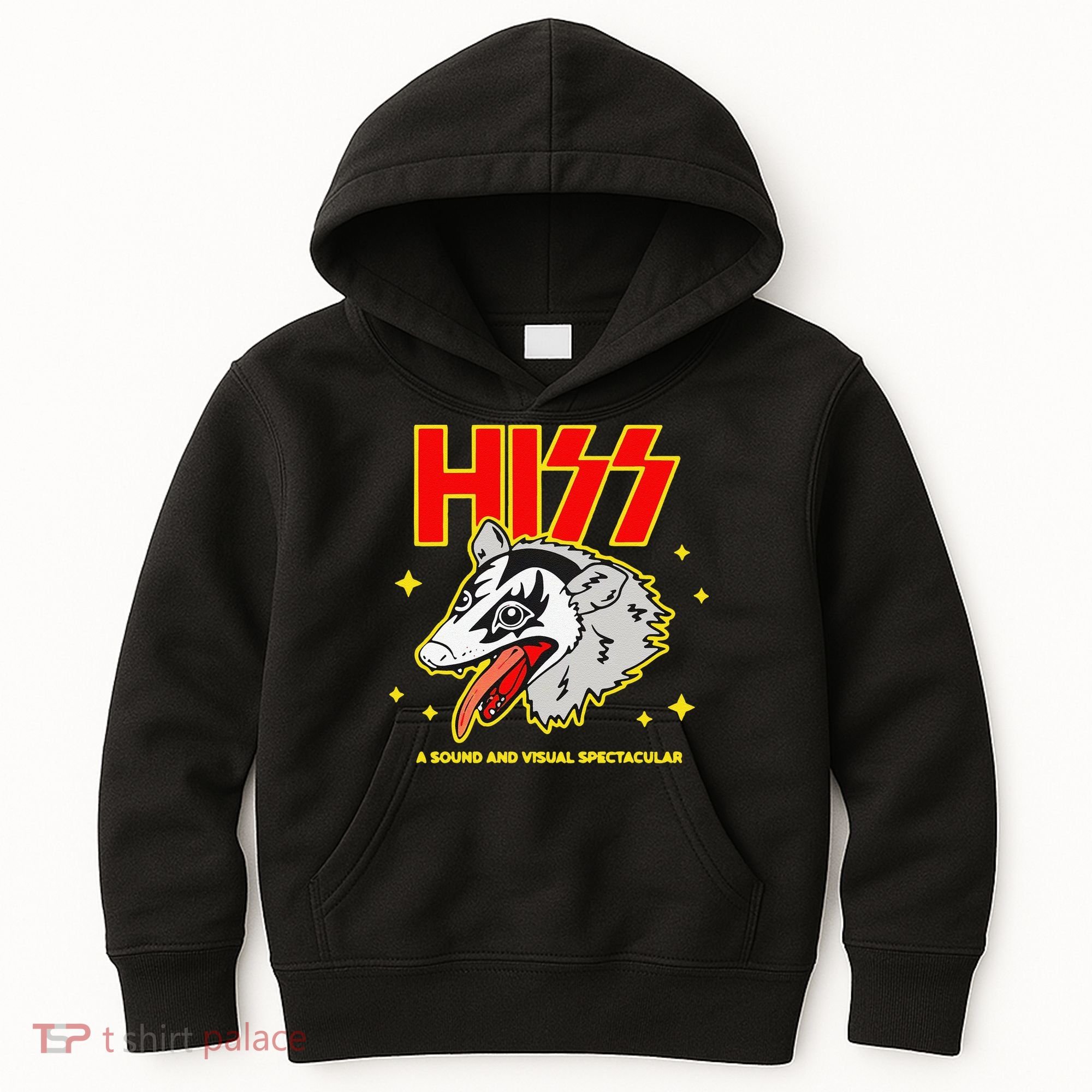 Funny Opossum Hiss A Sound And Visual Spectacular Gift Kids Hoodie