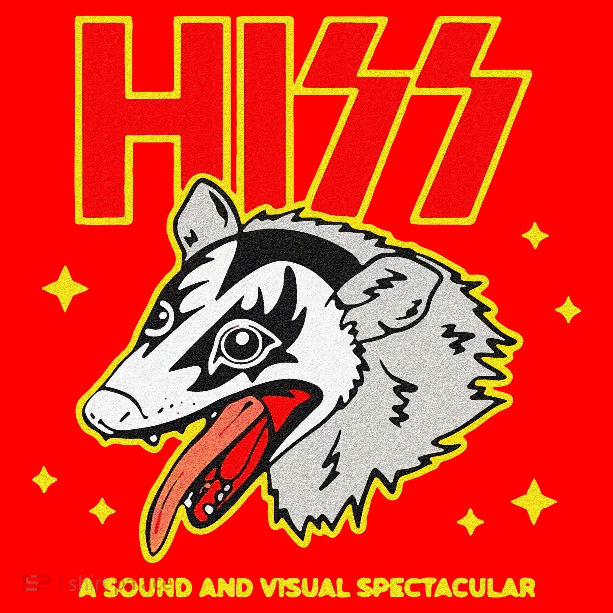 Funny Opossum Hiss A Sound And Visual Spectacular Gift Santa Hat
