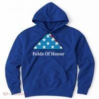 Folds Of Honor Fallen Military First Responders Patriotic Gift Hoodie thumb 0