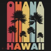 Family Ohana Hawaiian Retro Hawaii Tropical Summer Vacation Gift Women's Hoodie thumb 2