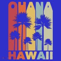 Family Ohana Hawaiian Retro Hawaii Tropical Summer Vacation Gift Visor thumb 3