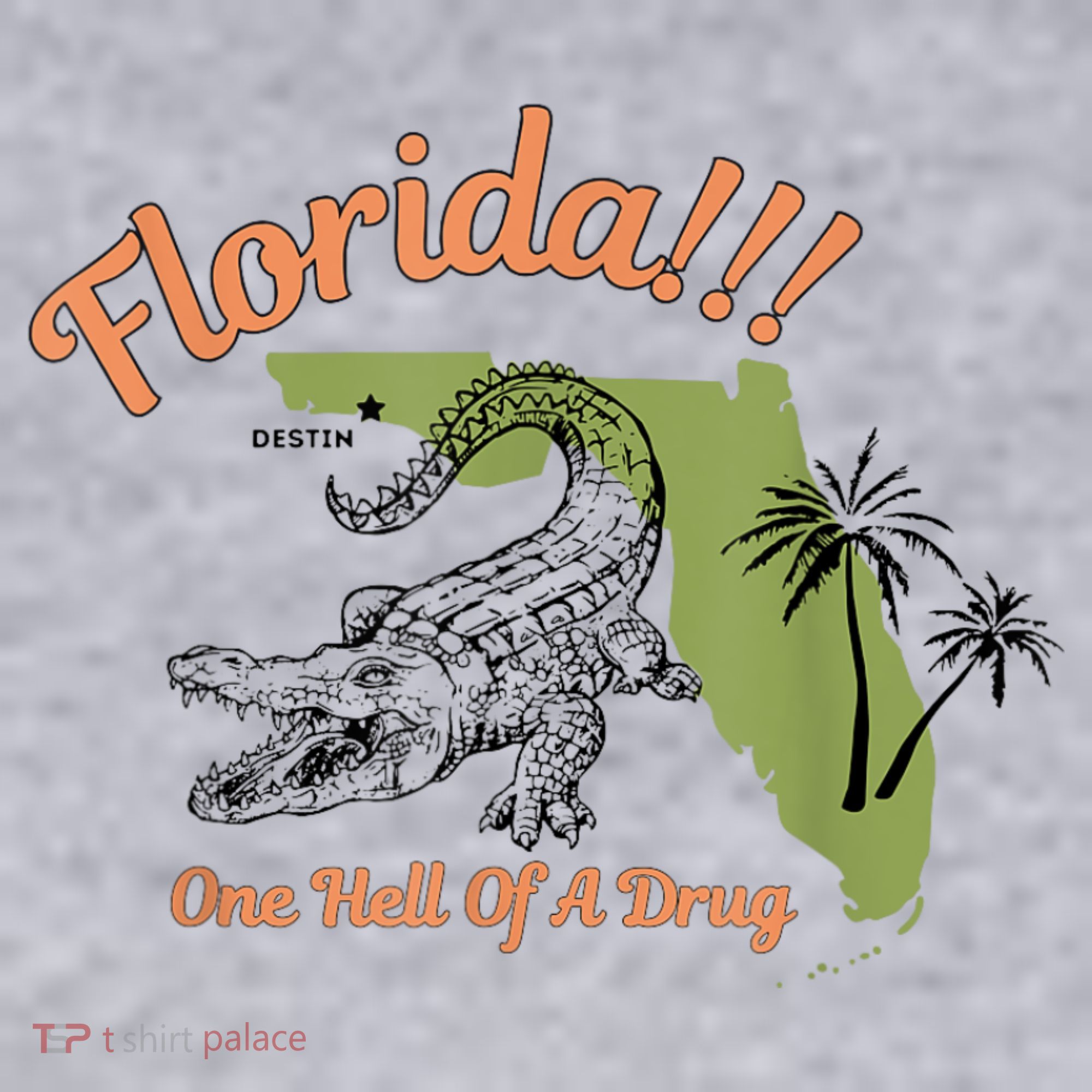 Florida One Hell Of A Drug Funny Summer Beach Women's Sweatshirt