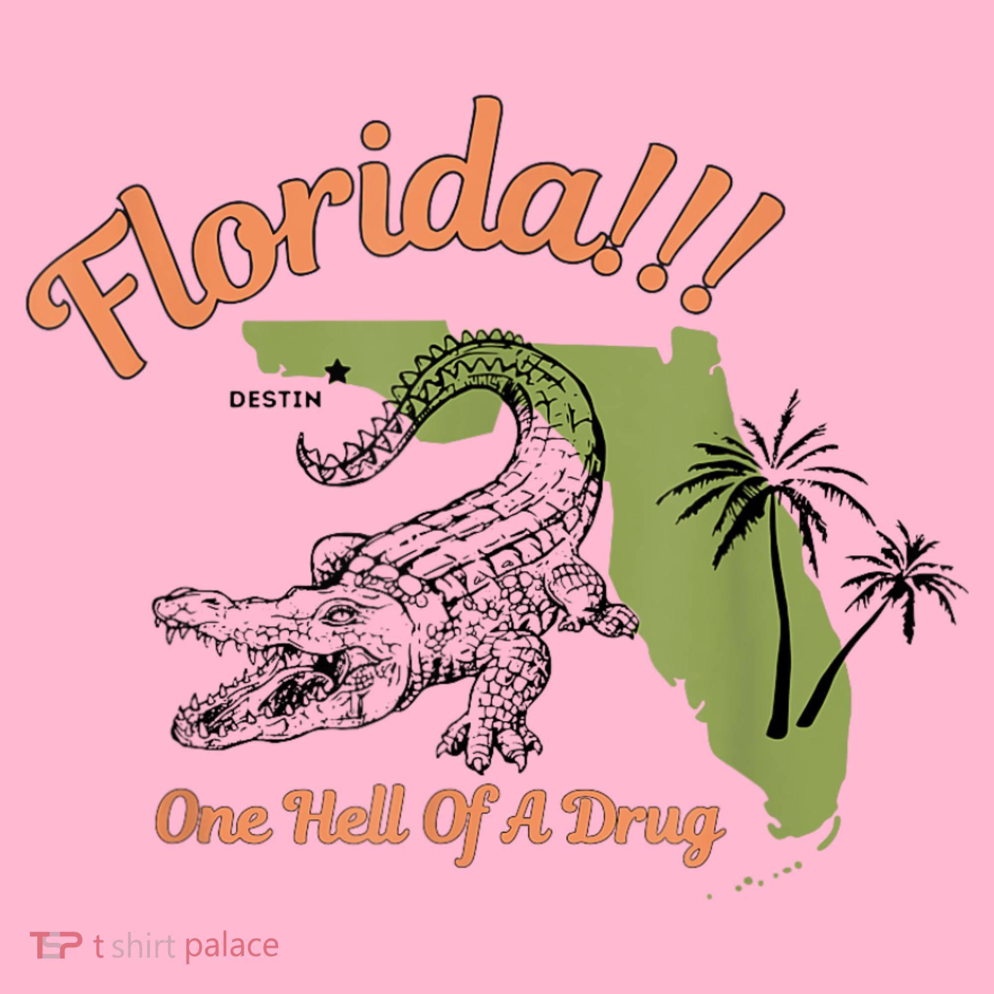 Florida One Hell Of A Drug Funny Summer Beach Coaster