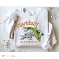 Florida One Hell Of A Drug Funny Summer Beach Sweatshirt thumb 2